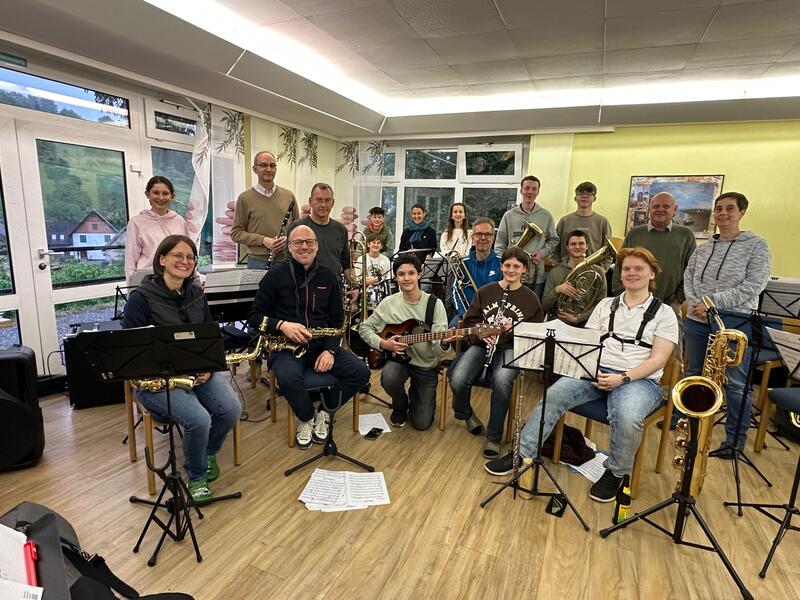 Bigband des MLG bei den Probentagen 2026