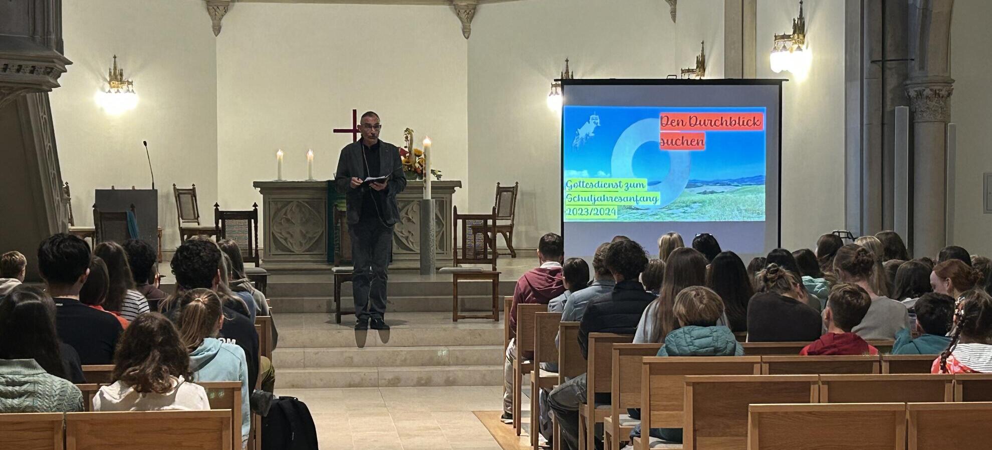 Gottesdienst zum Schuljahresanfang